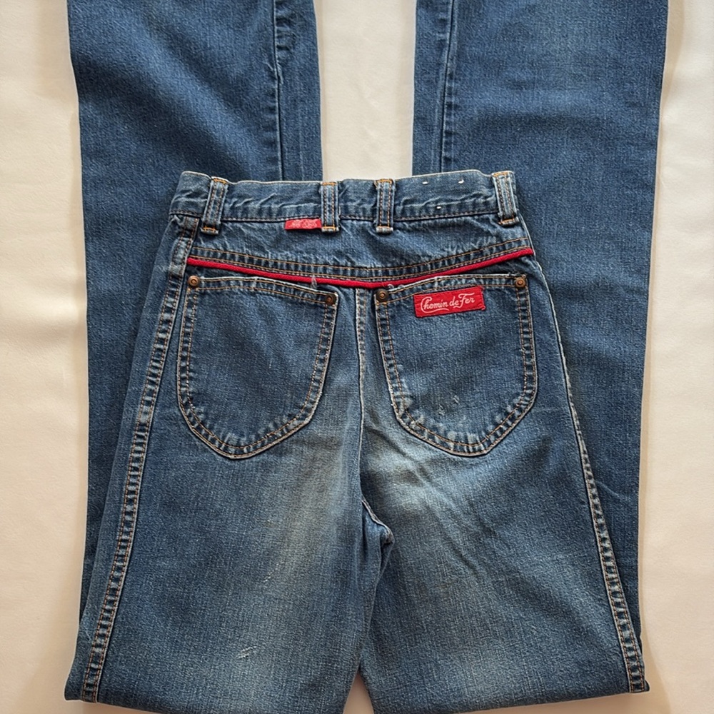Vintage Chemin De Fer Jeans - Picture 2 of 6
